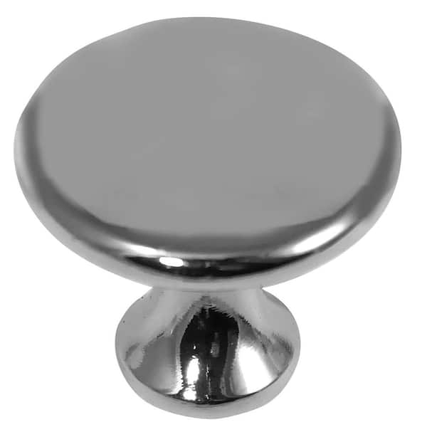 Kensington 1-3/8 in. Polished Nickel Round Cabinet Knob