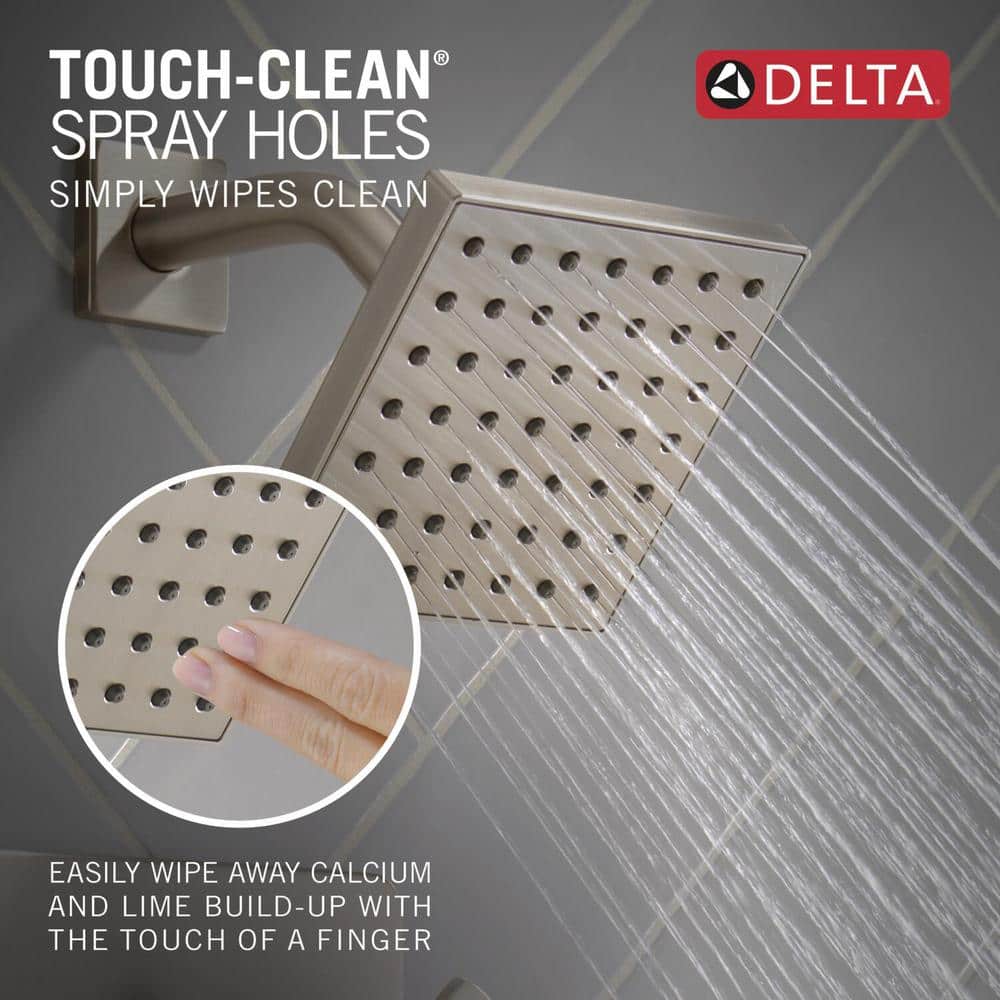 Velum Stainless Steel Square Multi-Head Shower Faucet Set