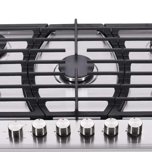  5 Cast Iron Gas Ring Reducer Trivet Hob Cooker Heat Simmer Stove  Top Coffee Pots Cafetiere Espresso Makers : Sports & Outdoors