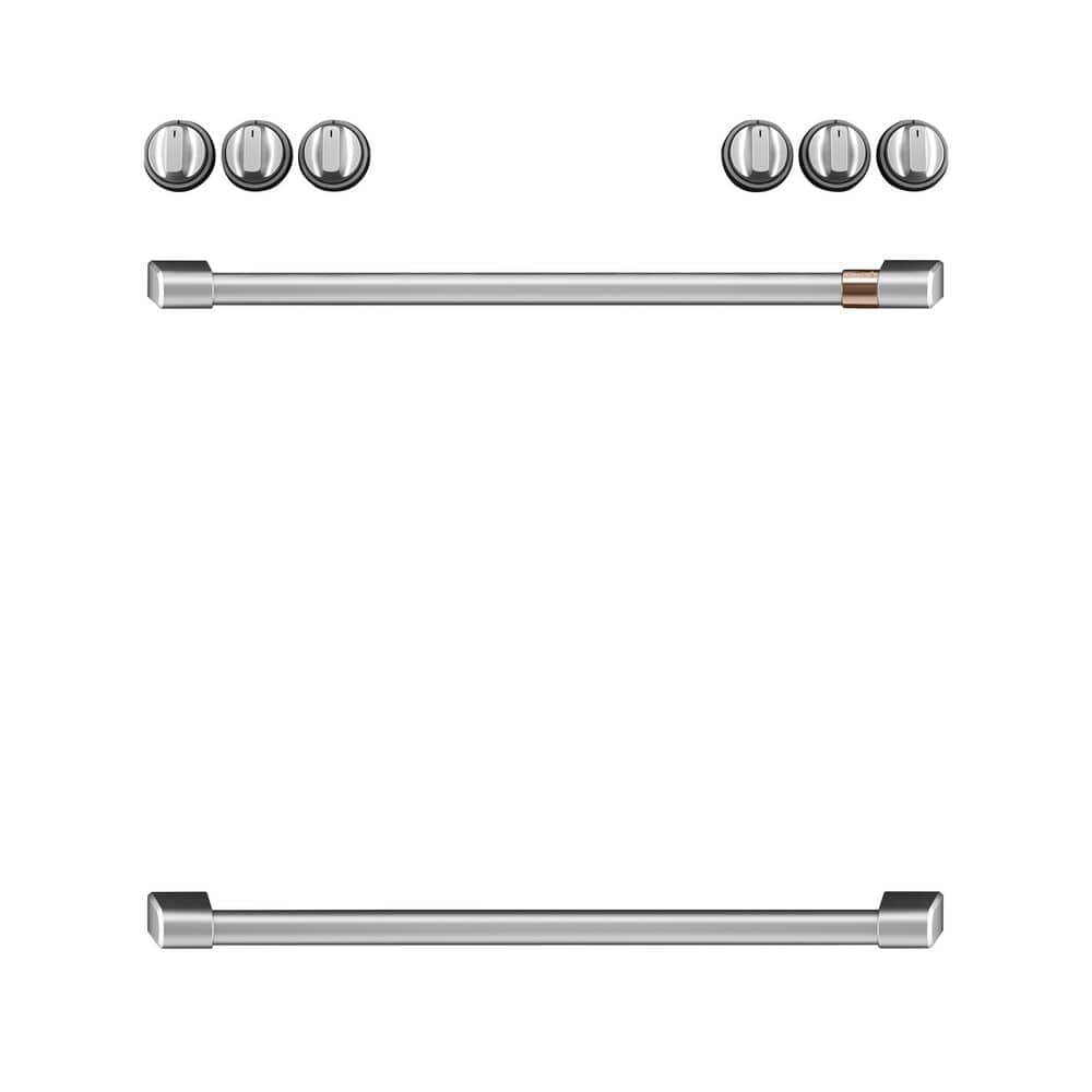 Front Control Induction Range Handle and Knob Kit in Brushed Stainless price history on PriceWatchPro