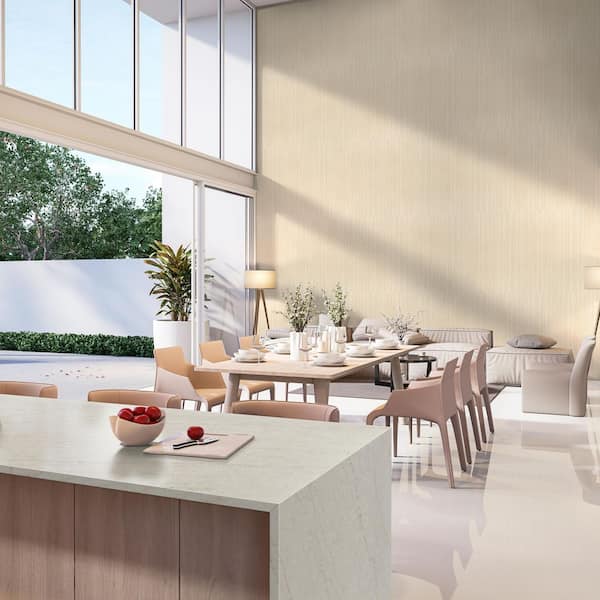 MSI Urban Bamboo Blonde 16 in. x 48 in. Matte Ceramic Fluted Wall