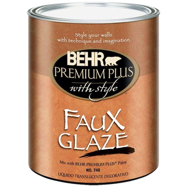 BEHR Premium Plus 1-Qt. Satin Faux Glaze