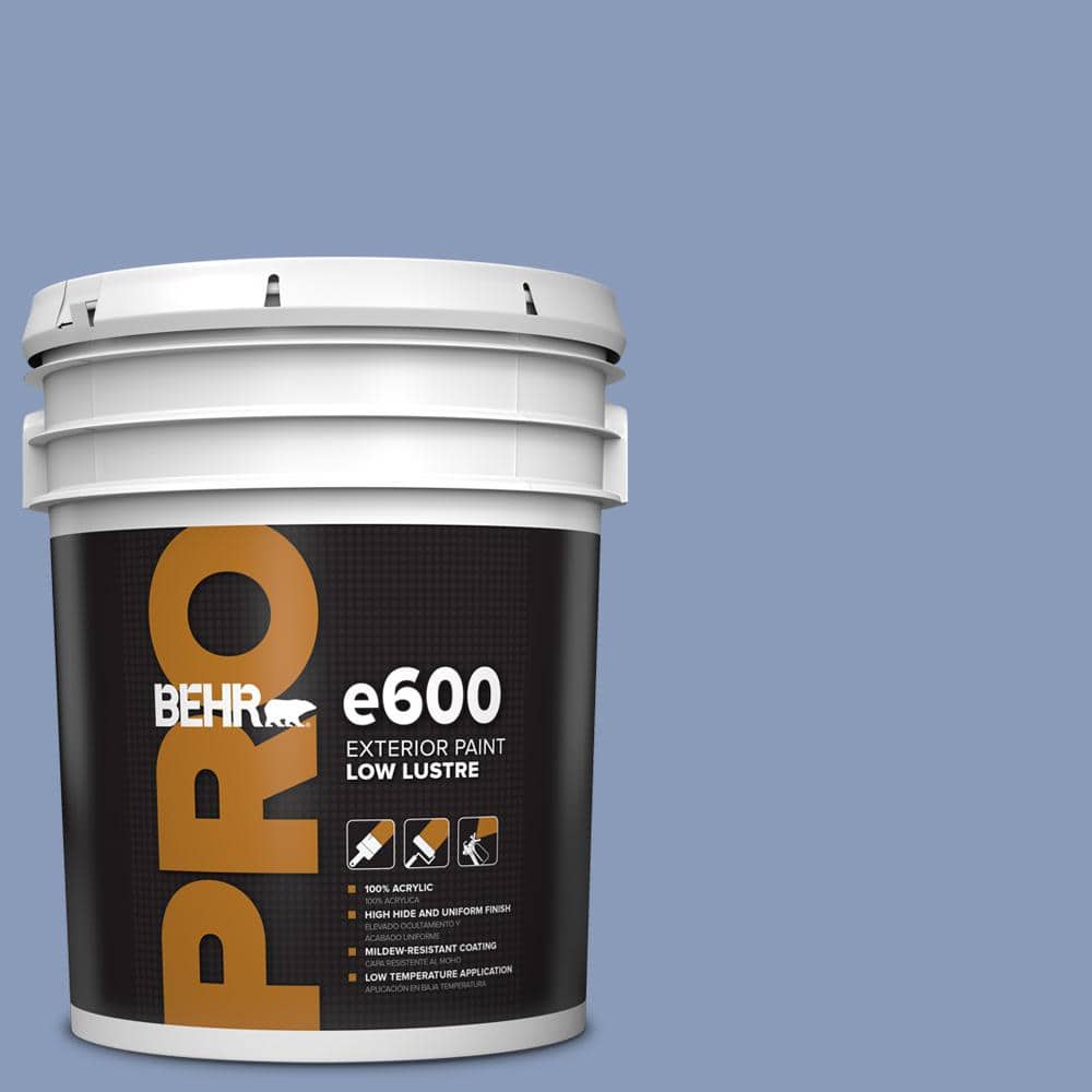 5 gal. #610D-5 Blueberry Popover Low Luster Exterior Paint price history on PriceWatchPro