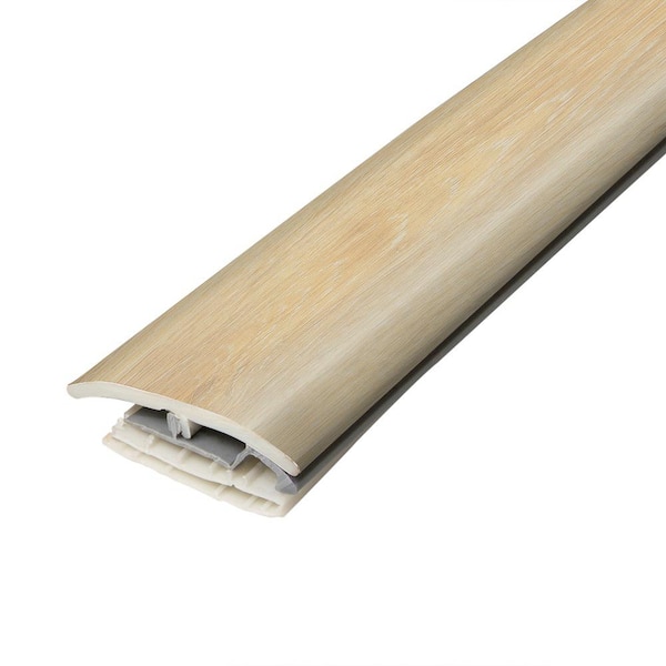 PERFORMANCE ACCESSORIES Oakbrook 0.31 in. T x 2 in. W x 78.7 in. L Vinyl 4 in 1 Molding