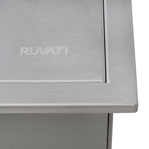 Ruvati Merino Outdoor BBQ Marine Grade 16-Gauge Stainless Steel 15