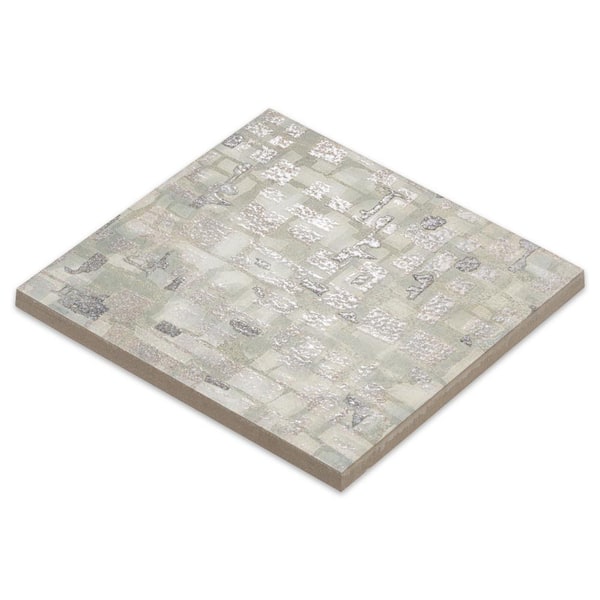 【初版】Charlotte 1～5 MOLOVO Charlotte Spring Silver Square 8.03 in. x 8.03 in. Textured