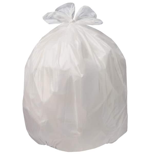 Quality Collection 13 Gallon Tall Kitchen Clear Recyling Bags