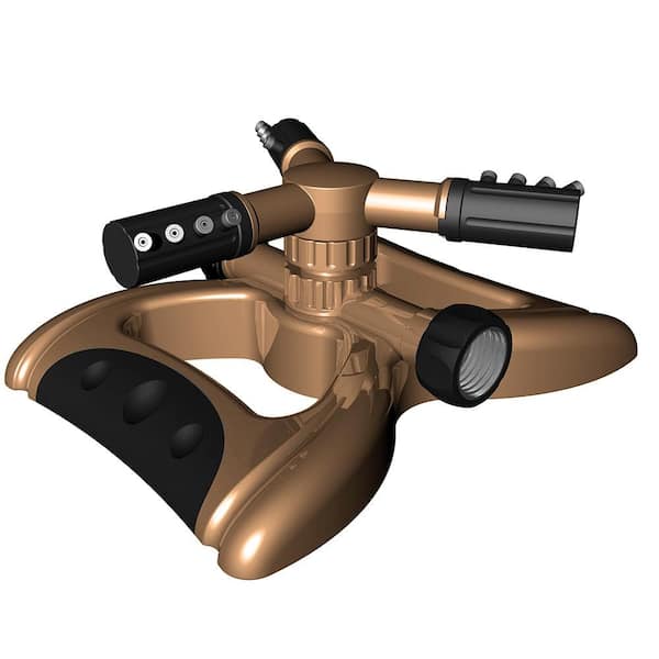 Orbit Gardener's Choice 3-Arm Adjustable Sprinkler on Metal Base