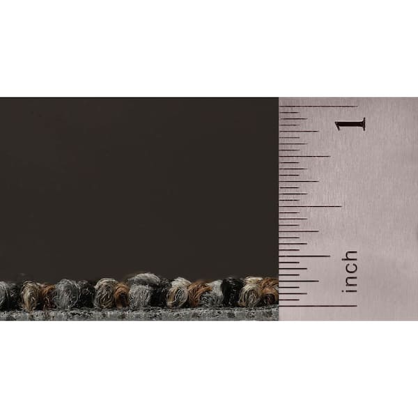 8 in. x 8 in. Textured Loop Carpet Sample-Advance-Color-New Shoes
