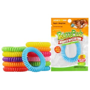 Mosquito Repellent Bands Multi-Color (12-Pack)