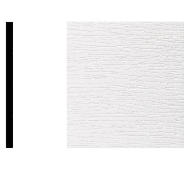 Veranda 2709 5/16 in. x 5-13/16 in. x 8 ft. PVC Composite White Flat Utility Trim Moulding