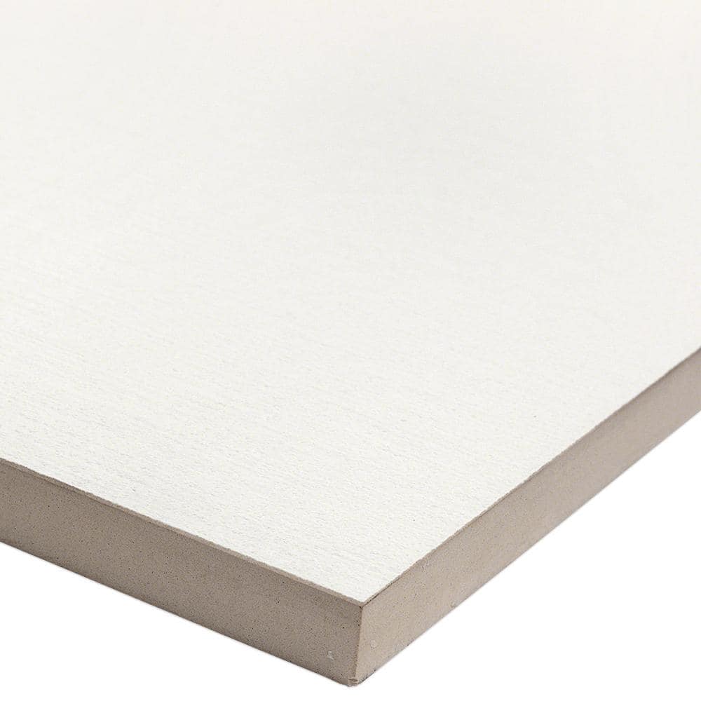 Concha 12" x 36" Polished White Ceramic Tile