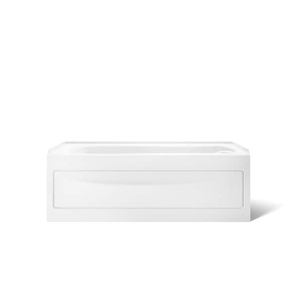 KOHLER Mariposa 60 in. x 36 in. Soaking Bathtub with Right