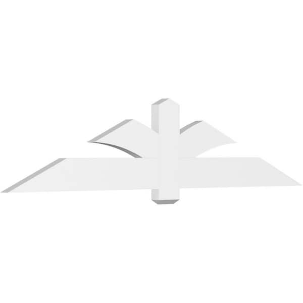 Ekena Millwork Redmond 84 in. W x 17.5 in. H x 2 in. D Signature Polyurethane Bracket