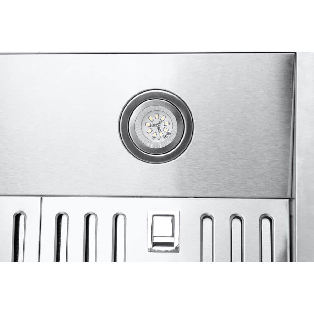 Hauslane 30" Stainless Steel Under Cabinet Range Hood with Baffle Filter