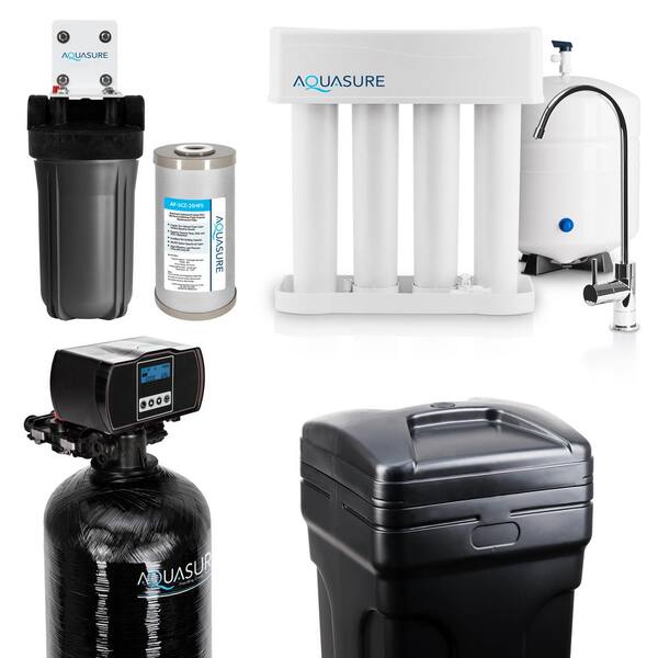 Pre-Carbon and Salt Dispenser - On The Go - Portable Water Softener