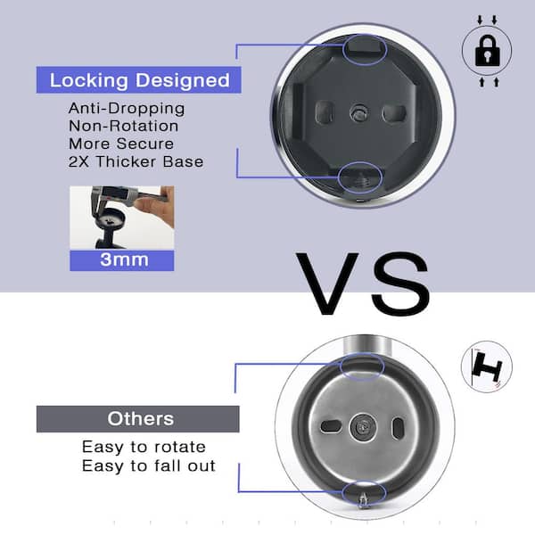 Porter 3-Piece Bath Hardware Set with Towel Hook and Toilet Paper Holder and 12 in. Towel Bar in Stainless Steel Black