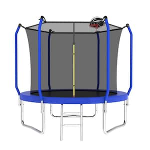 MOXIE Machrus Moxie 6 ft. Blue PumpkinShaped Outdoor Trampoline