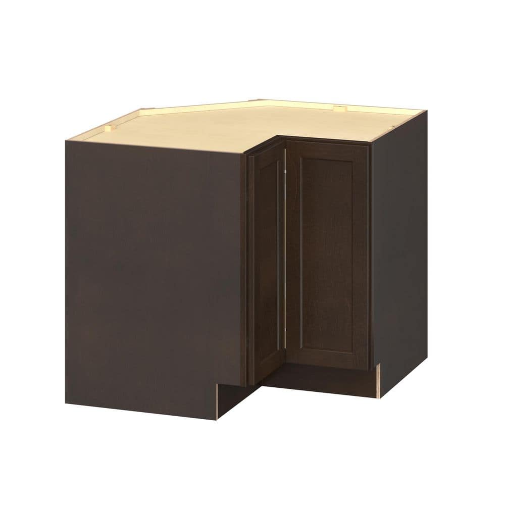 Emerson Cocoa ADA Base Lazy Susan Corner Ready to Assemble Kitchen Cabinet (36 in. W x 32.5 in. H x 36 in. D) price history on PriceWatchPro