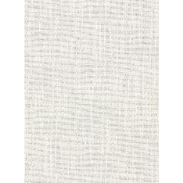 Claremont Light Grey Faux Grasscloth Vinyl Strippable Roll (Covers 60.8 sq. ft.)