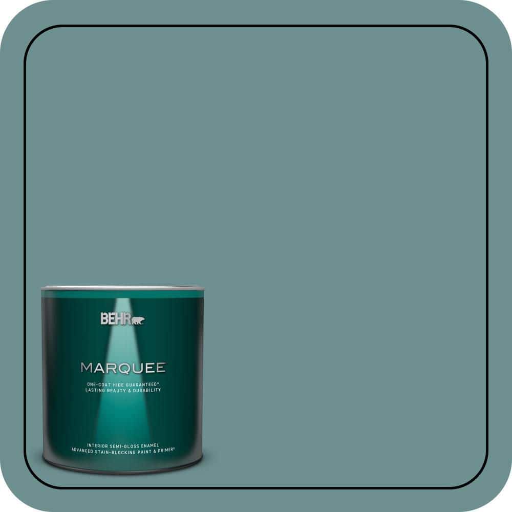 1 qt. #500F-6 Hallowed Hush Semi-Gloss Enamel Interior Paint & Primer price history on PriceWatchPro