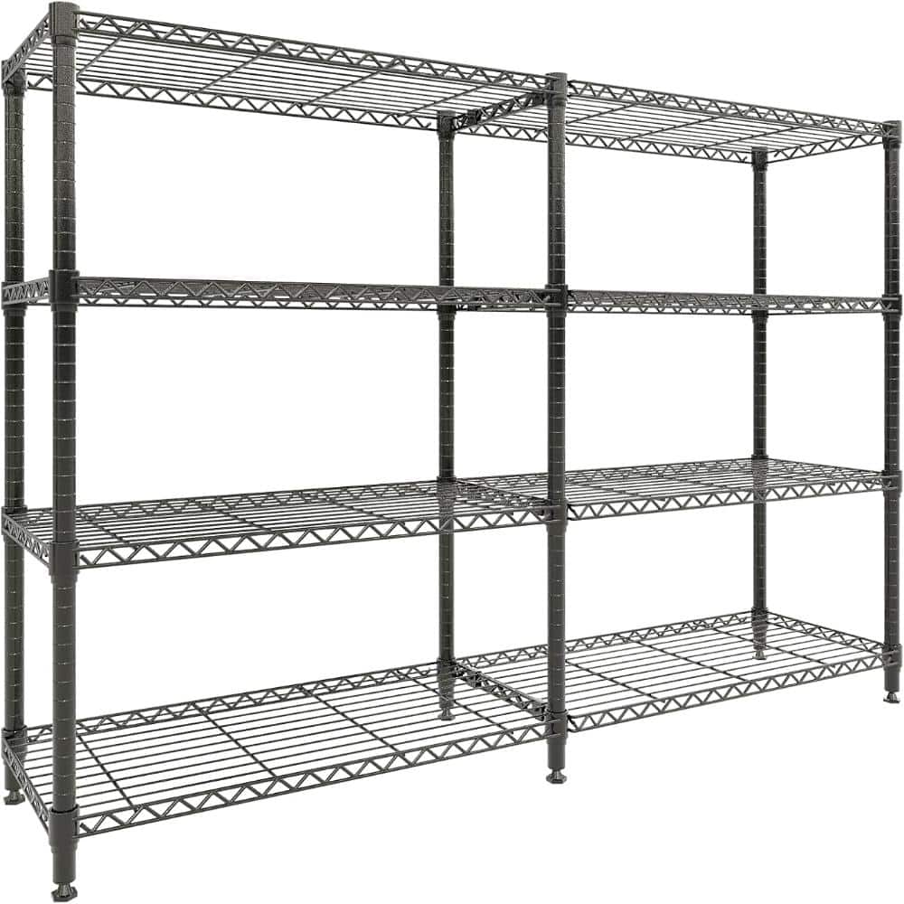 "59""x14""x60"" Heavy Duty Shelving 1060 lbs Capacity, 4-Tier Garage Storage Shelves" price history on PriceWatchPro