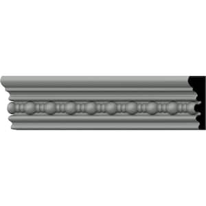 SAMPLE - 7/8 in. x 12 in. x 2-5/8 in. Urethane Beaded Panel Moulding