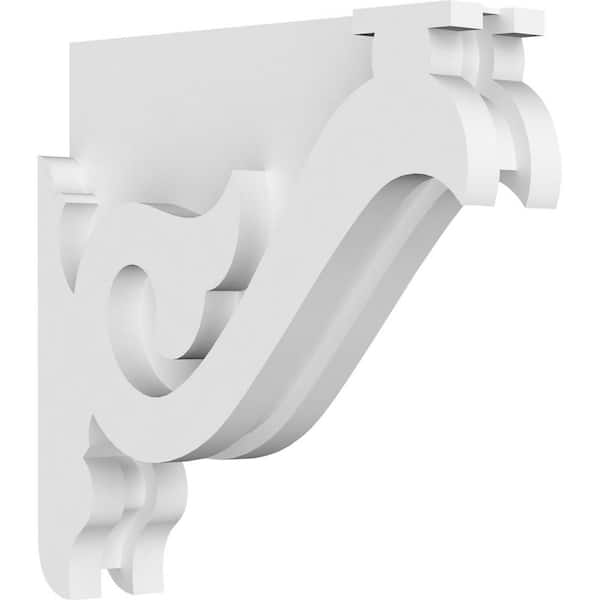 Ekena Millwork 1-7/8 in. x 8 in. x 8 in. PVC Florence Corbel