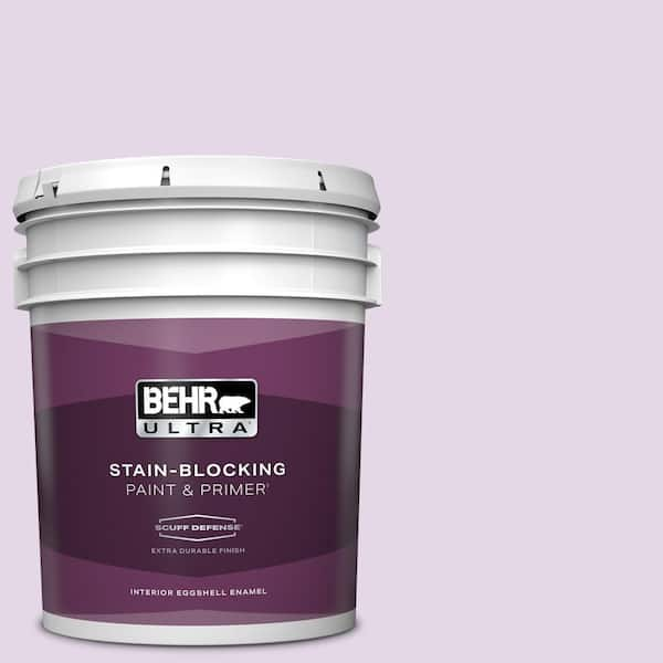 BEHR ULTRA 5 gal. #660A-2 Chateau Rose Extra Durable Eggshell Enamel Interior Paint & Primer