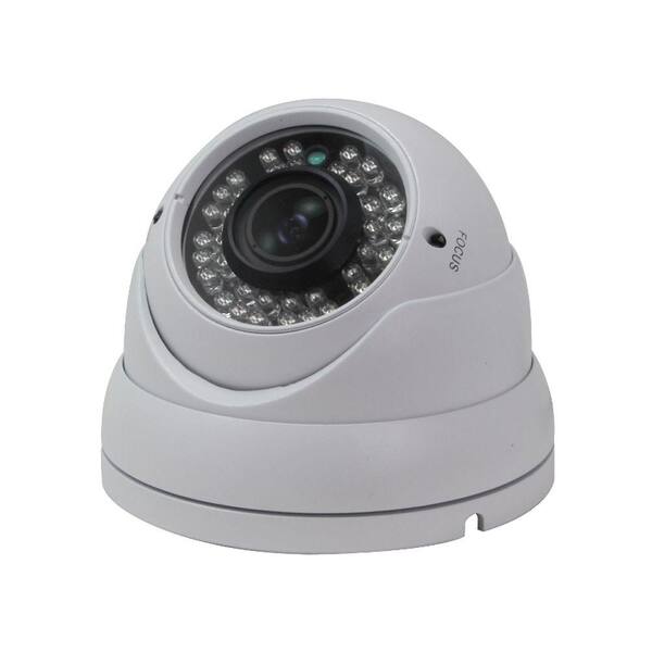 SPT Wired Indoor or Outdoor 720P HD-CVI Vandal Dome Standard Surveillance Camera with 2.8 mm to 12 mm Lens and 36 IR LED