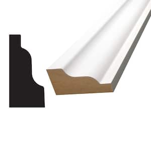 1-3/16 in. x 2-7/16 in. x 96 in. MDF Primed Fiberboard Crown Moulding