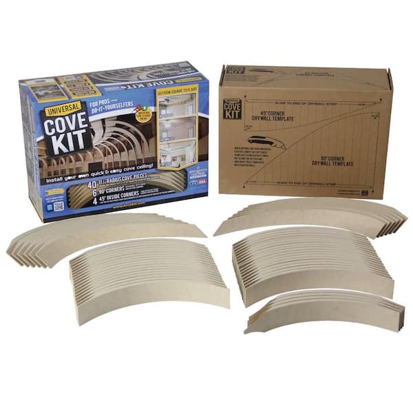 Archways & Ceilings 11 1/4 in. Radius Prefabricated Cove Ceiling Kit