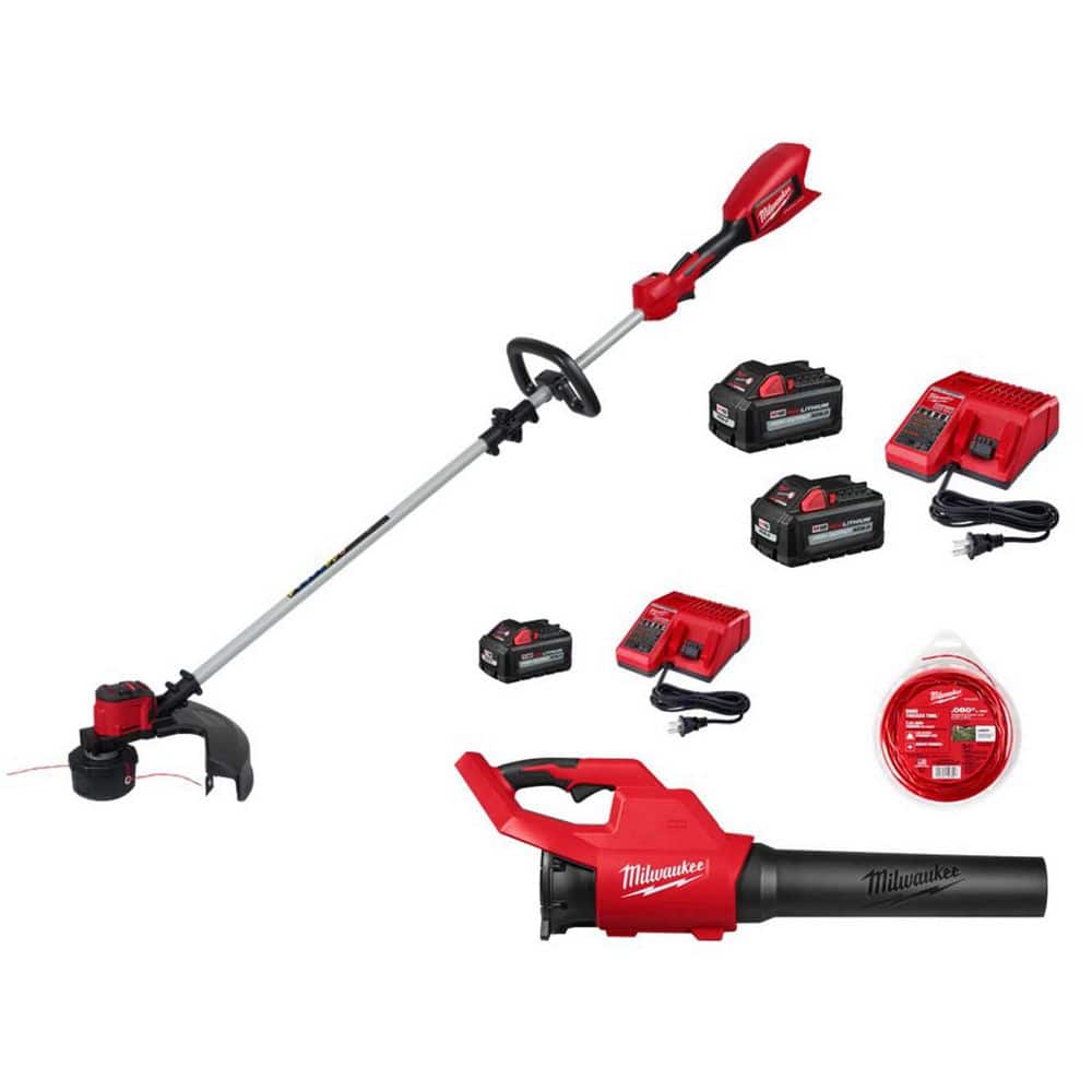 M18 Brushless 18V 16 in Cordless Battery String Trimmer Kit w/ M18 Blower, . 080 in Trimmer Line, M18 6.0 Ah Starter Kit price history on PriceWatchPro