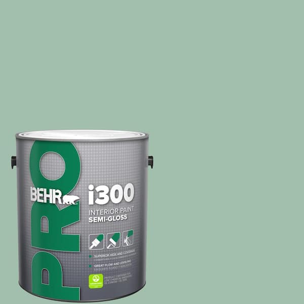 BEHR PRO 1 gal. #MQ6-13 Spring Reflection Semi-Gloss Interior Paint