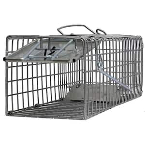 Small One Door (18x5x5) Catch Release Heavy-Duty Humane Cage Live Animal Trap for Small Animals