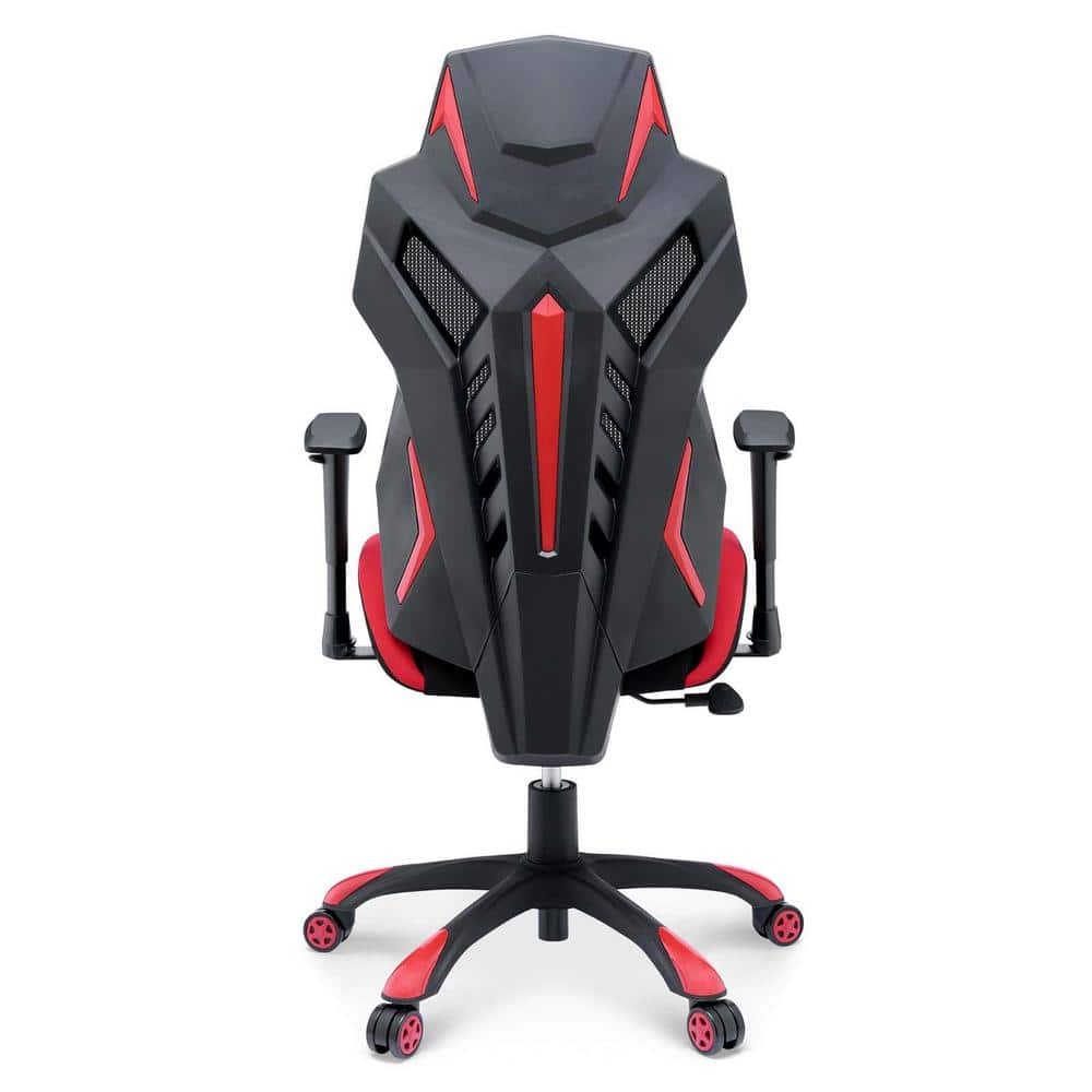 Speedster Ergonomic Mesh Gaming Chair with Lumbar Support, Black Red