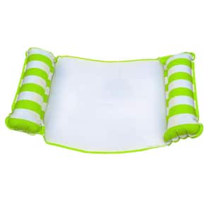 Monterey Lime Green Water Inflatable 4-in-1 Pool Hammock Floating Lounger