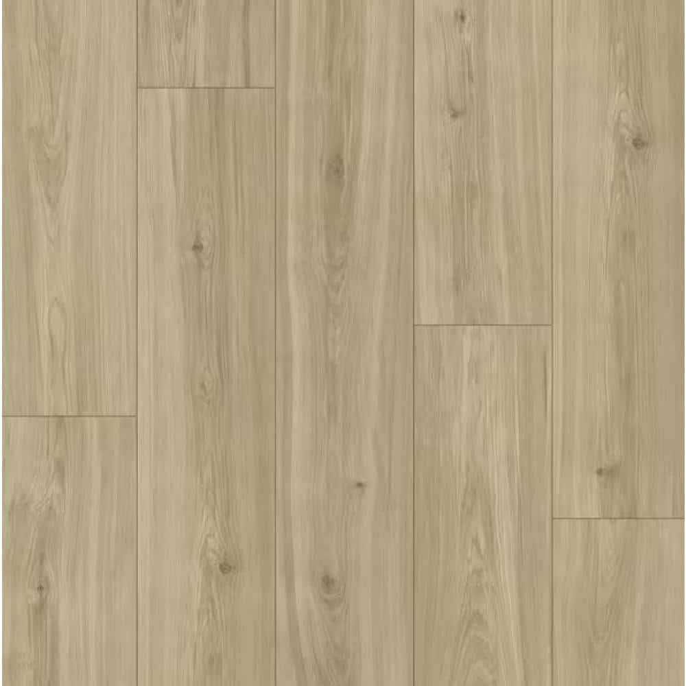 Take Home Sample - Holloway Hickory Waterproof Laminate Wood Flooring -  Home Decorators Collection