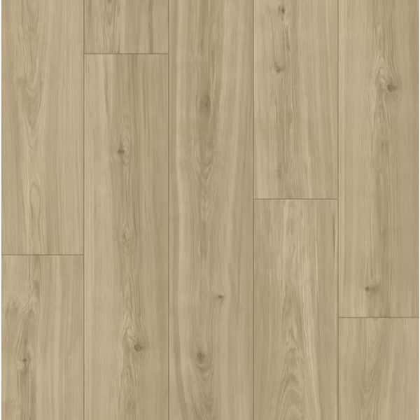 Swiss Krono Take Home Sample - Holloway Hickory Waterproof Laminate Wood Flooring 7.5 in x 7 in