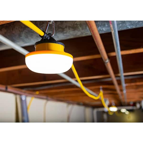 Southwire 12000 Lumens LED String Light, 100 ft. Yellow 18/3 SJTW