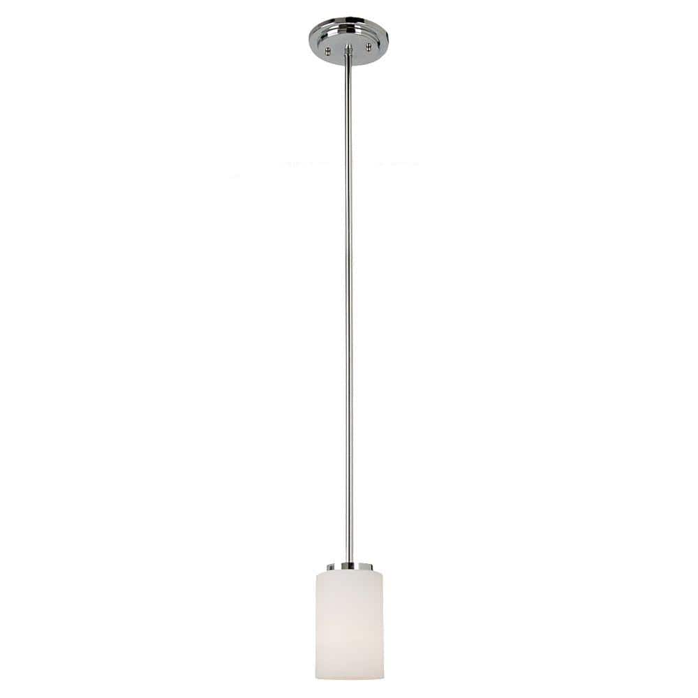 Oslo 1-Light Chrome Mini Pendant