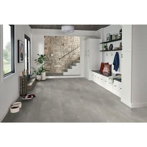 Madison Celeste 24 in. x 24 in. Matte Porcelain Stone Look Floor and Wall Tile (16 sq. ft./Case)