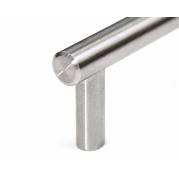 KINGSMAN 71125-6-25 Brushed Nickel Contemporary Stainless Steel Cabinet Bar Pulls-25 KINGSMAN 71125-6-25 Brushed Nickel Contemporary Stainless Steel Cabinet Bar Pulls-25
