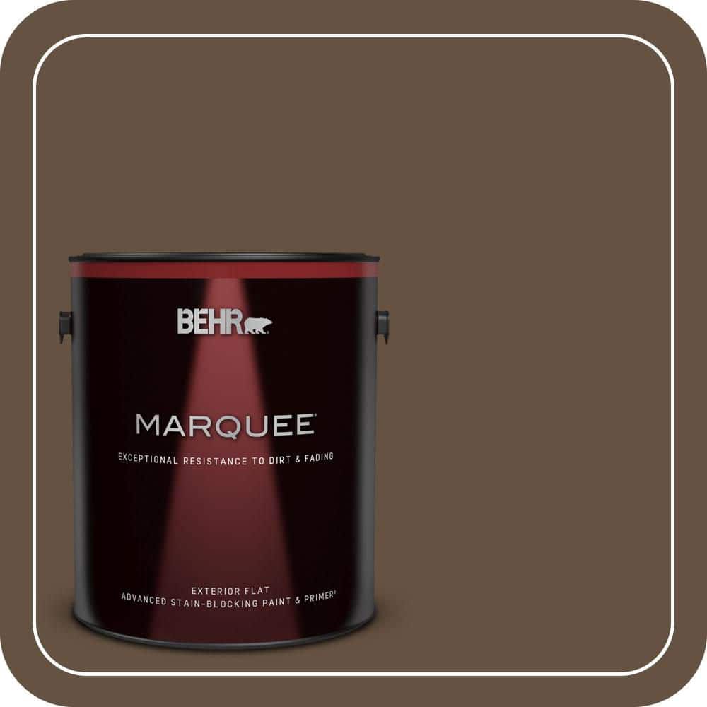 1 gal. #ECC-20-3 Hickory Grove Flat Exterior Paint & Primer product image for price tracking