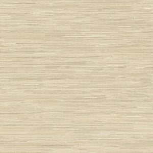 Avery Weave Cream Peel and Stick Wallpaper