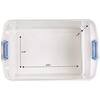 Homz 66 Qt Multipurpose Stackable Storage Bin with Latching Lids, Clear (2  Pack), 1 Piece - Kroger