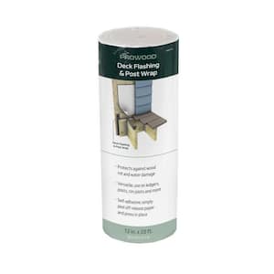 12 in. x 20 ft. Roll Butyl Deck Flashing and Post Wrap