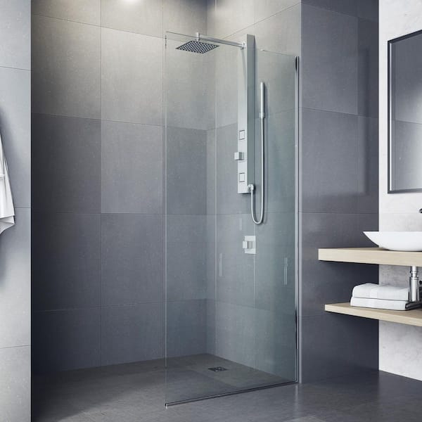 VIGO Orchid 39 in. H x 4 in. W 2-Jet Shower Panel System with