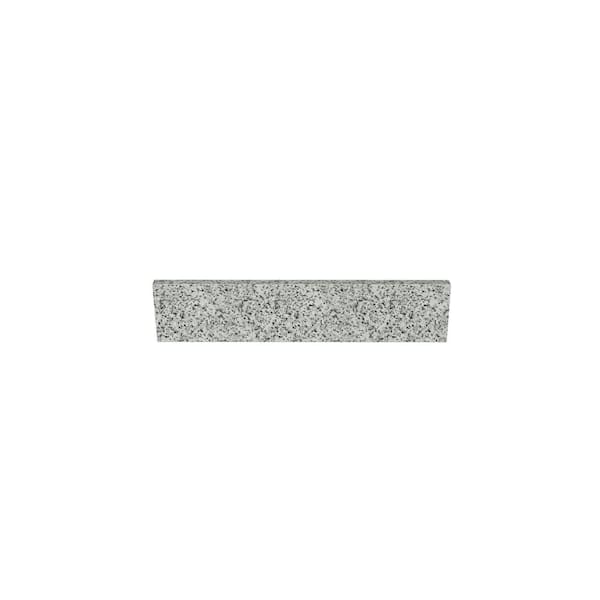 TJAmerican 21.25 in. W x 0.75 in. x 4 in. Grey Granite Vanity Bathroom Vanity Sidesplash