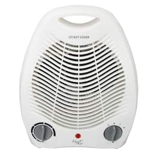 1,500-Watt Electric Portable Fan Heater with Adjustable Thermostat